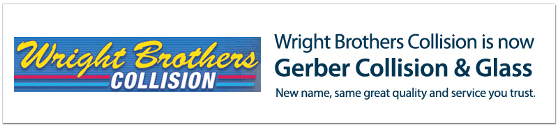 Wright Brother's Collision is now Gerber Collision & Glass