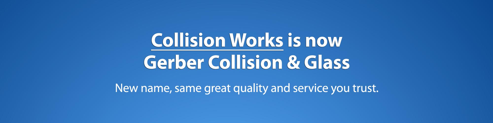 Collision Works Gerber Collision & Glass